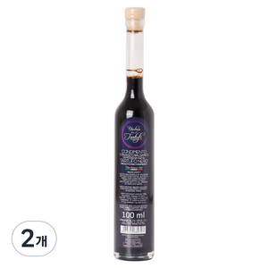 움브리아 타르투피 블랙 트러플 발사믹 식초, 2개, 100ml
