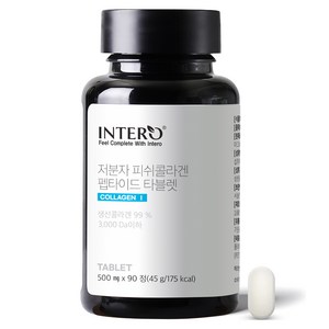 인테로 저분자 피쉬콜라겐 펩타이드 타블렛, 90정, 1개