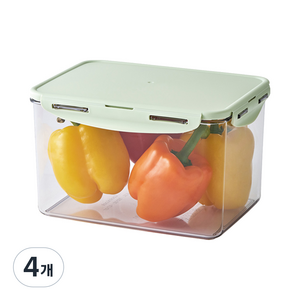 락앤락 비스프리 퓨어 직사각, 4개, 4.5L