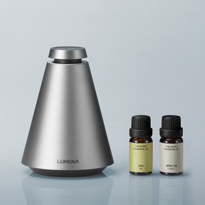 루메나 THE SCENT AD1 무선 아로마 디퓨저, 1개, 라임, 화이트티, 10ml