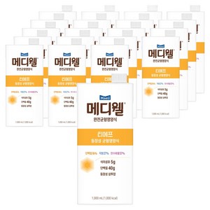 매일유업 메디웰 완전균형영양식 티에프, 1L, 20개
