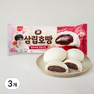 삼립 발효미종 정통단팥 호빵, 95g, 4개입, 3개
