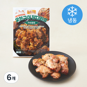 비비큐 오븐구이 닭다리살 허브솔트 (냉동), 300g, 6개