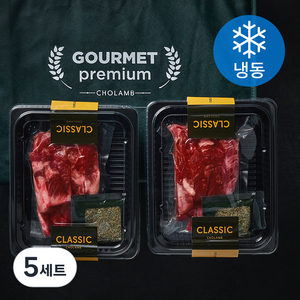 고메 프리미엄 양갈비 세트 (냉동), 1kg, 5세트