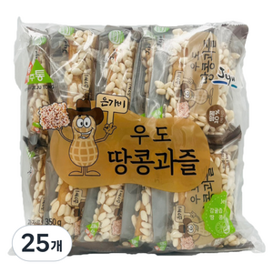 은가비식품 제주 은가비 우도 땅콩과즐, 25개, 350g