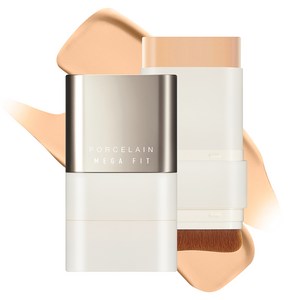 조성아TM 메가 핏 스틱 파운데이션 마스터 포슬린 SPF50+ PA++++ 16g, 1개, 02W HONEY BEIGE