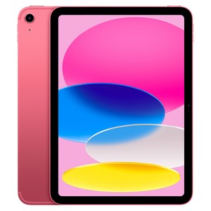 Apple 2025 아이패드 (A16 모델), 핑크, 256GB, Wi-Fi+Cellular