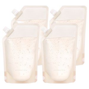 아로마티카 수딩 알로에 베라 젤 리필, 500ml, 4개