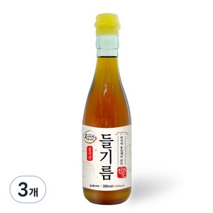 복이네먹거리 중국산 통들깨로 만든 진한맛 들기름, 300ml, 3개