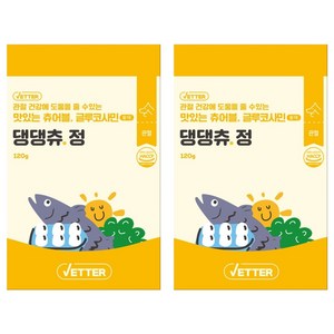 베터 반려동물 댕댕츄정 영양제, 뼈/관절강화, 2개
