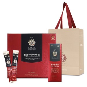 김정환홍삼 에너지타임 홍삼 농축액 + 쇼핑백, 10ml, 30개