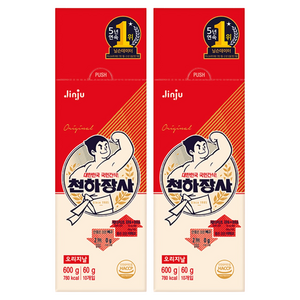 천하장사 오리지날 간식 소시지, 600g, 2개