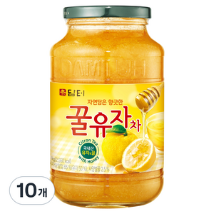담터 꿀유자차, 1kg, 10개, 1개입