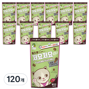 캐츠랑 저요저요 고양이 보양간식, 양고기, 60g, 120개
