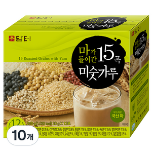 담터 마가 들어간 15곡 미숫가루, 240g, 10개