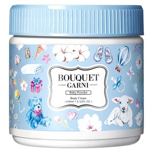 부케가르니 딥 너리싱 바디크림 베이비파우더향, 400ml, 1개