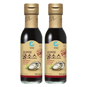 청정원 프리미엄 굴소스, 260g, 2개