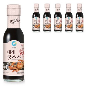 청정원 대게 굴소스, 250g, 6개