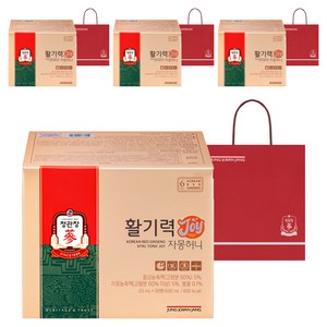 정관장 정품 활기력 JOY + 쇼핑백, 20ml, 120개