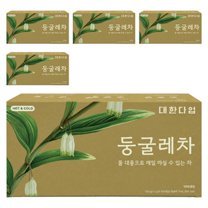 대한다업 둥굴레차, 1.2g, 5개, 100개입