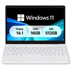 베이직스 2024 베이직북 14 N-시리즈, BasicWhite, 512GB, 16GB, WIN11 Home, BB1422SS-N