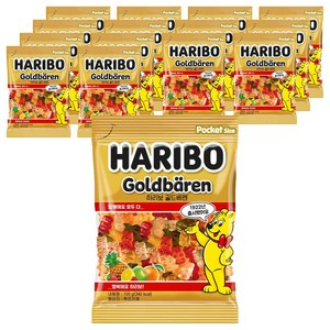 하리보 골드베렌 젤리, 100g, 15개