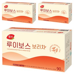 동서 루이보스 보리차 티백, 1.5g, 90개입, 3개