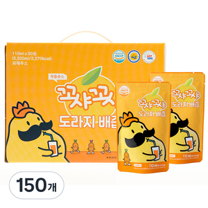 꼬샤꼬샤 도라지 배즙, 110ml, 150개