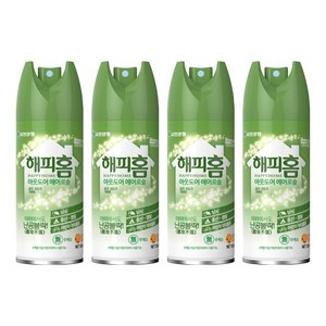 해피홈 아웃도어 에어로솔, 150ml, 4개