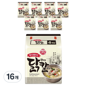 오뚜기 동대문식 닭한마리 칼국수, 460g, 16개