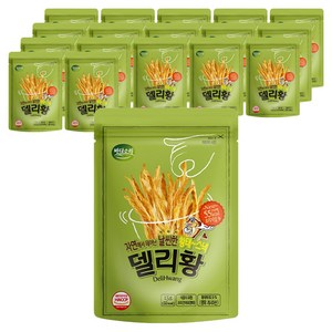바다소리 델리황 오리지널 뉴 황태스낵, 15g, 18개