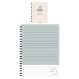 모닝글로리 4500 하드커버 영어 SP노트 16절 좌철, 랜덤발송, 2개