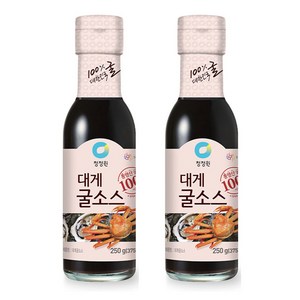 청정원 대게 굴소스, 250g, 2개