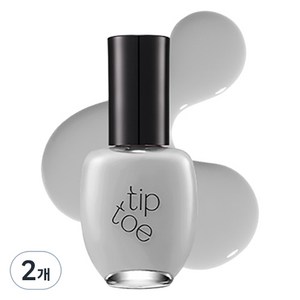 팁토우 안단테 네일 폴리쉬, 218 미스티, 10ml, 2개