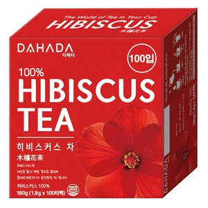 다하다 히비스커스 차, 1.8g, 100개입, 1개