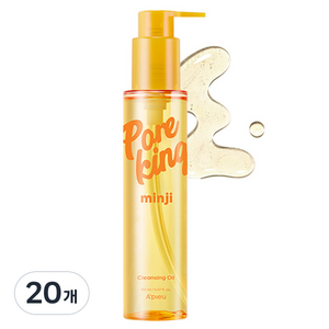어퓨 모공대장 민지 클렌징 오일, 20개, 150ml