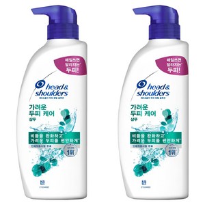 헤드앤숄더 토탈 솔루션 가려운 두피 케어 샴푸, 520ml, 2개