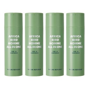 네이처리퍼블릭 아프리카 버드 옴므 올인원 모이스처라이저, 150ml, 4개