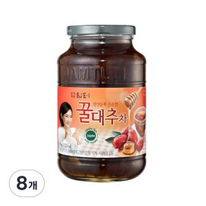 담터 꿀대추차, 1kg, 1개입, 8개