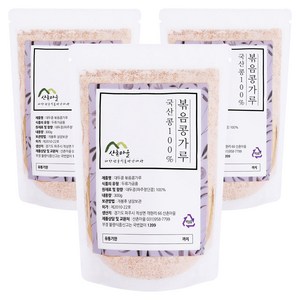 산촌마을 볶은 콩가루, 3개, 300g