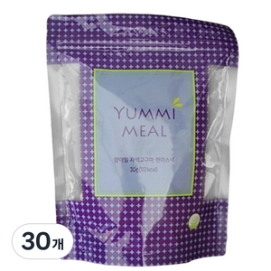 얌이밀 유아용 현미스낵, 자색고구마, 30g, 30개