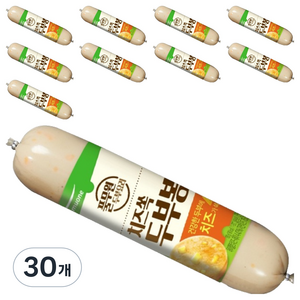 풀무원 치즈쏙 두부봉 10p, 30개, 180g