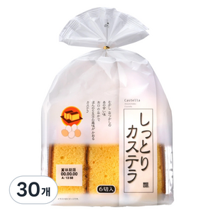 스위트팩토리 소프트 카스테라, 30개, 250g