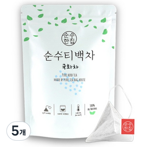 순수한집 국화차 티백, 500mg, 10개입, 5개
