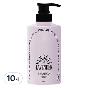 오디드 밀크프로틴 인텐시브 샴푸 버베나라벤더, 500ml, 10개