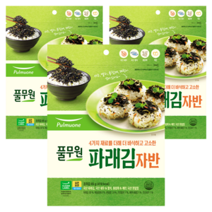 풀무원 파래 김자반, 65g, 3개