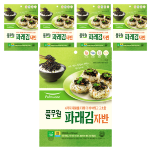 풀무원 파래 김자반, 65g, 5개