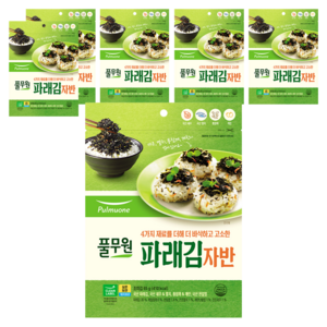 풀무원 파래 김자반, 65g, 6개