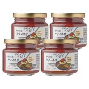 마이노멀 저당 고추장, 230g, 4개