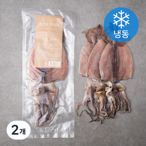 바다원 동해안 반건조 오징어 3미 (냉동), 320g, 2개